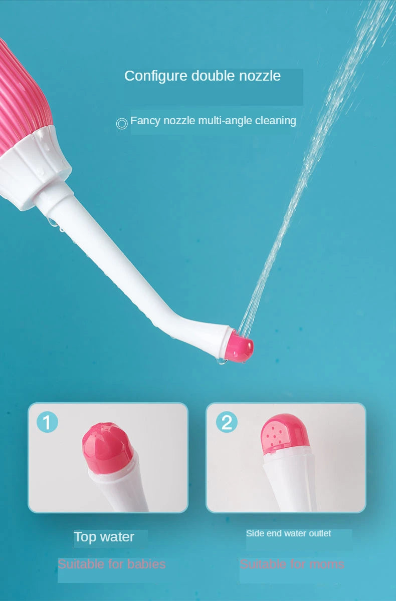 Portable Bidet Private Parts Flushing Device Baby Butt Cleaner Confinement Pregnant and Lying-in Women's Perineum Body Bidet