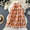 Print Draped Straight Skirt Women Casual High Waist Skirts For Girls Sweet Skirt Clothes Women Wholesale