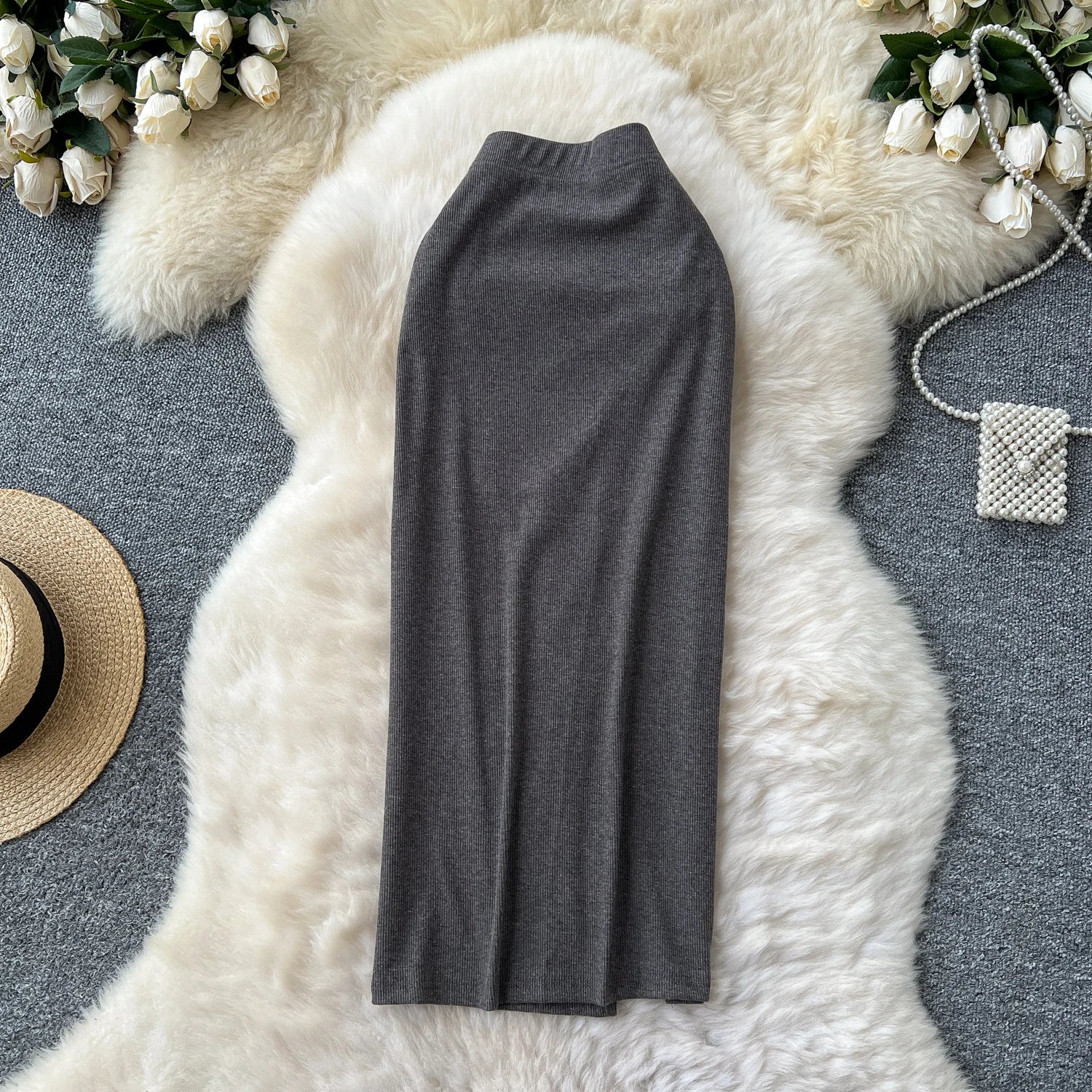 Pleated Skirt Women Casual High Waist Skirts For Girls Casual Skirt Clothes Women Wholesale