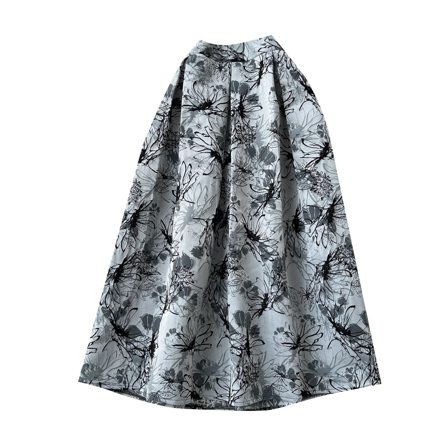 Summer Draped Straight Skirt Women Casual High Waist Skirts For Girls Retro Skirt Clothes Women Wholesale