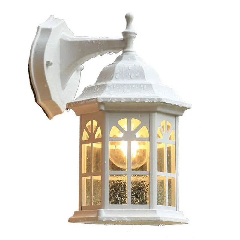 Nordic Lamps And Lanterns Simple Balcony Wall Lamp Outdoor Waterproof Terrace Wall Lamp Villa Outdoor Corridor Store Decoration