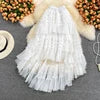 Summer Solid Straight Skirt Women Casual High Waist Mesh Midi Skirts for Girls Casual Skirt Clothes Women Wholesale