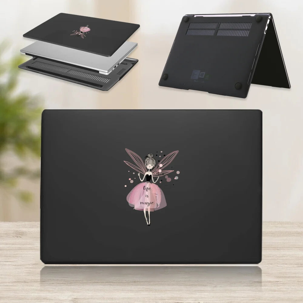 For Huawei Honor MagicBook 14 15 Case for MagicBook X15 X14 MagicBook Pro 16.1 Matte Black Hard Shell Laptop Cover Case