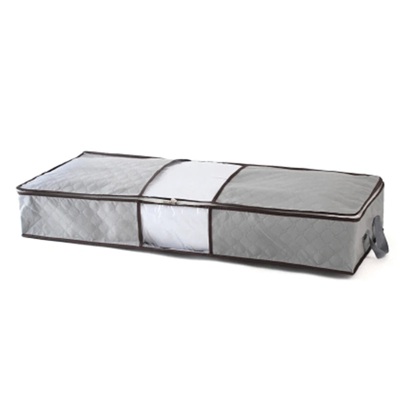 Wholesale Home Storage Foldable Bag New Waterproof Oxford Fabric Bedding Pillows Quilt storage bag clothes storage bag organizer
