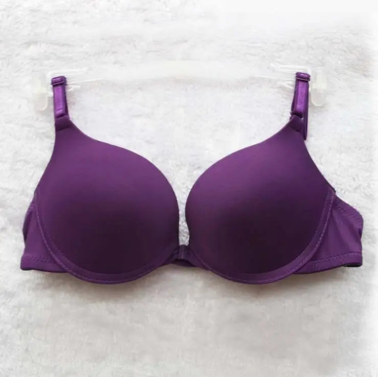 Bras For Women Push Up Bra Front Buckle A B C Cup Sexy Underwear Women Brassiere Lingerie Adjustable Strap Bralette