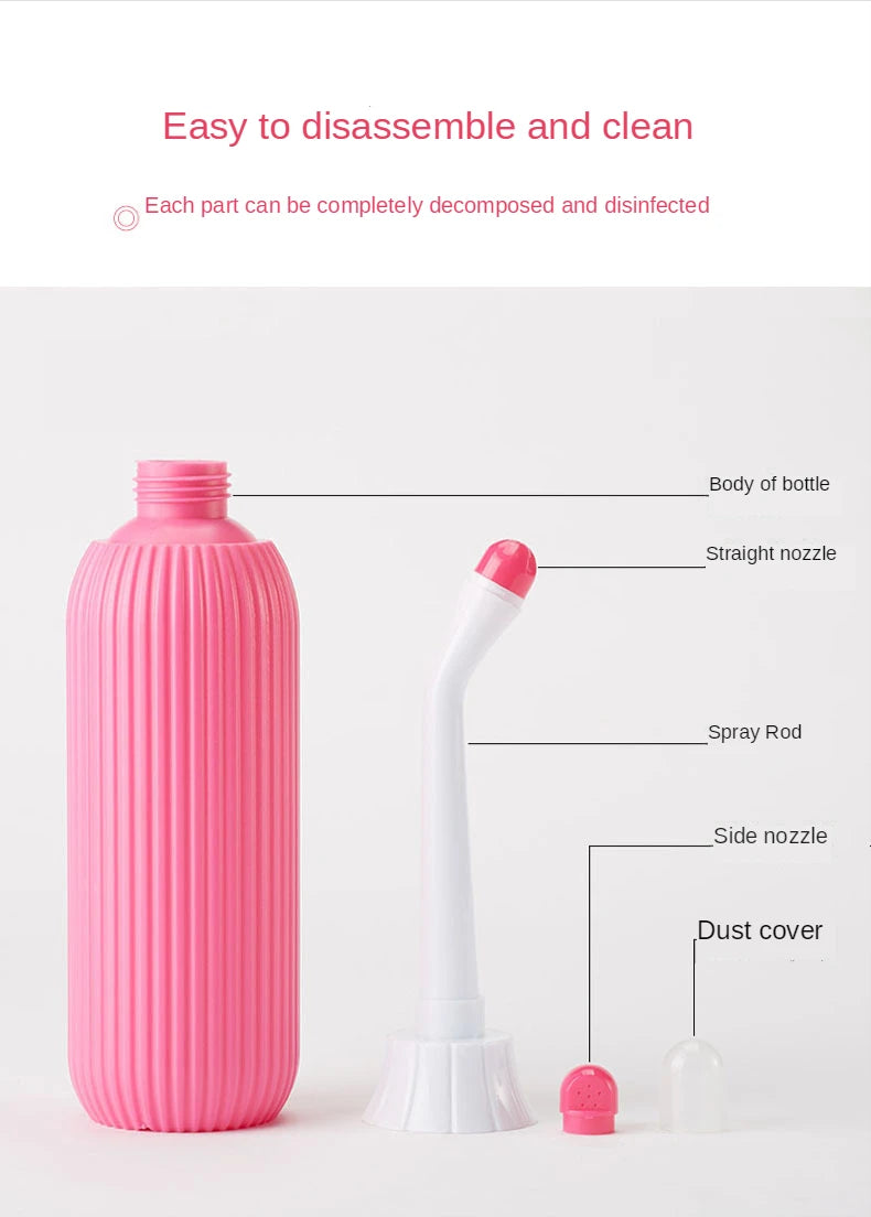 Portable Bidet Private Parts Flushing Device Baby Butt Cleaner Confinement Pregnant and Lying-in Women's Perineum Body Bidet