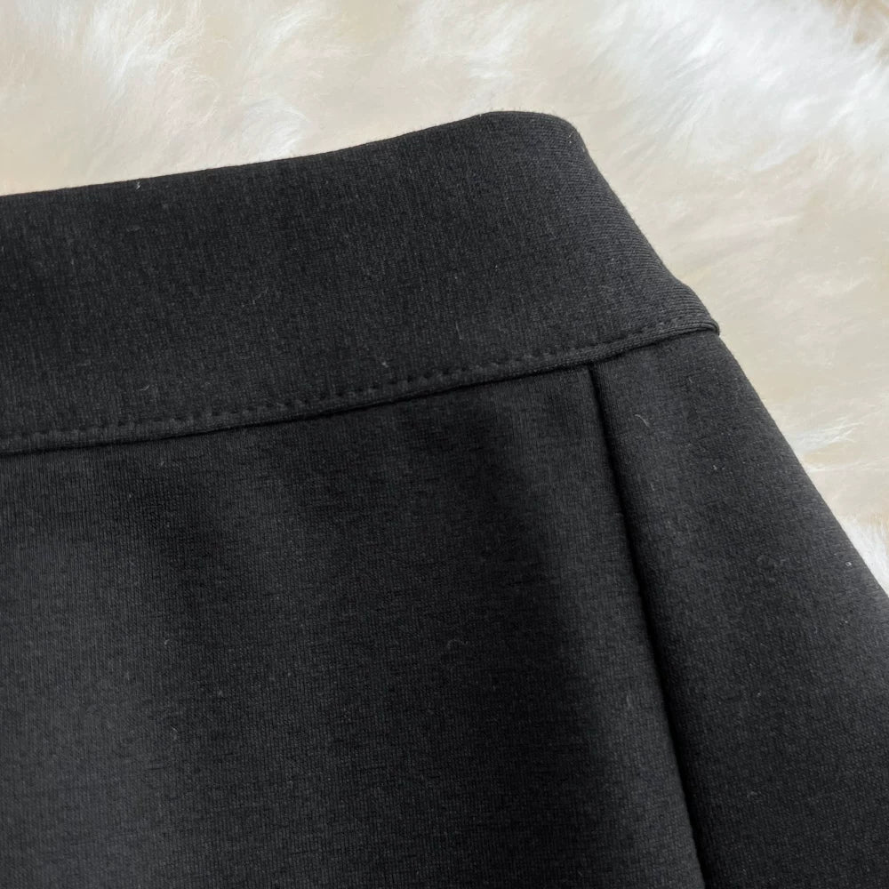 Spring Solid Ruffles Pencil Skirt Women Casual High Waist Midi Skirts for Girls Casual Skirt Clothes Women Wholesale