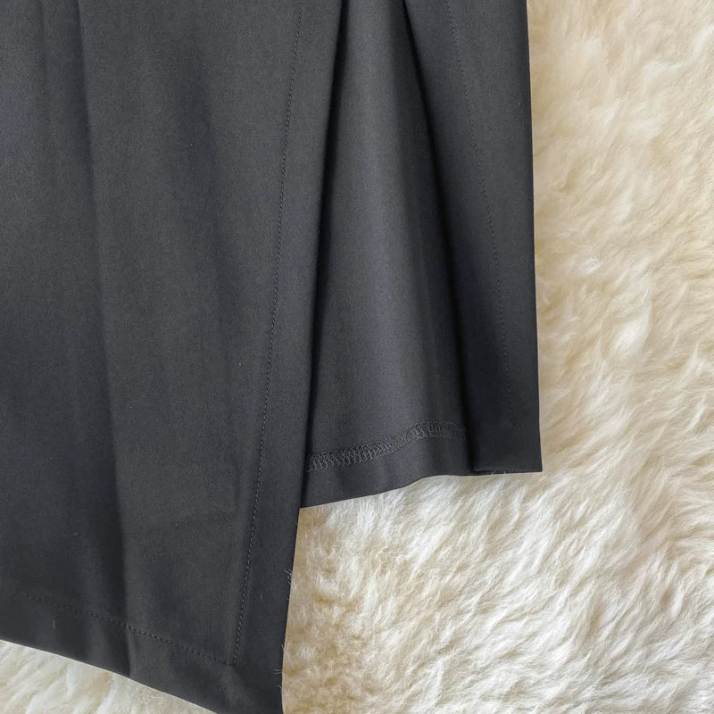 Autumn Solid A-Line Skirt Women Casual High Waist Mini Skirts for Girls Casual Skirt Clothes Women Wholesale