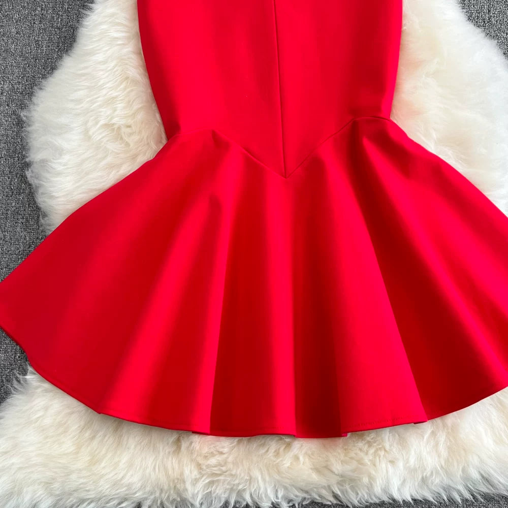 Spring Solid Ruffles Pencil Skirt Women Casual High Waist Midi Skirts for Girls Casual Skirt Clothes Women Wholesale