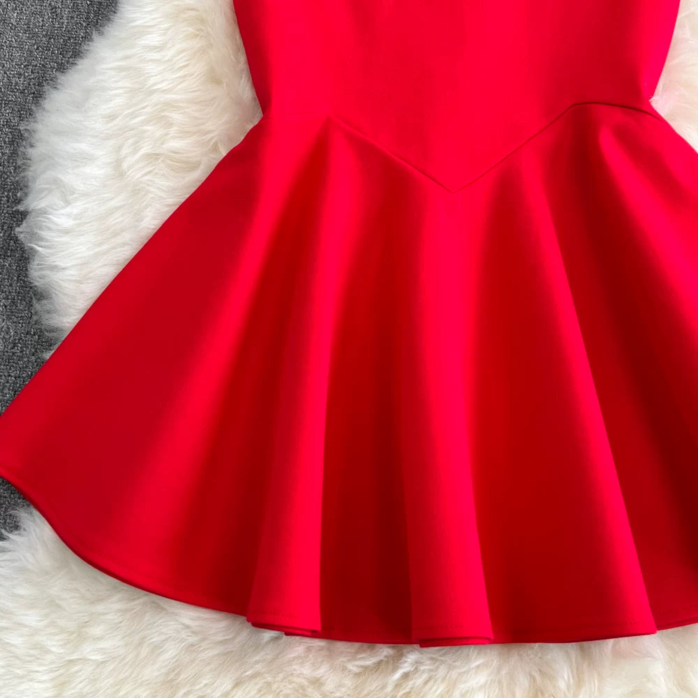 Spring Solid Ruffles Pencil Skirt Women Casual High Waist Midi Skirts for Girls Casual Skirt Clothes Women Wholesale