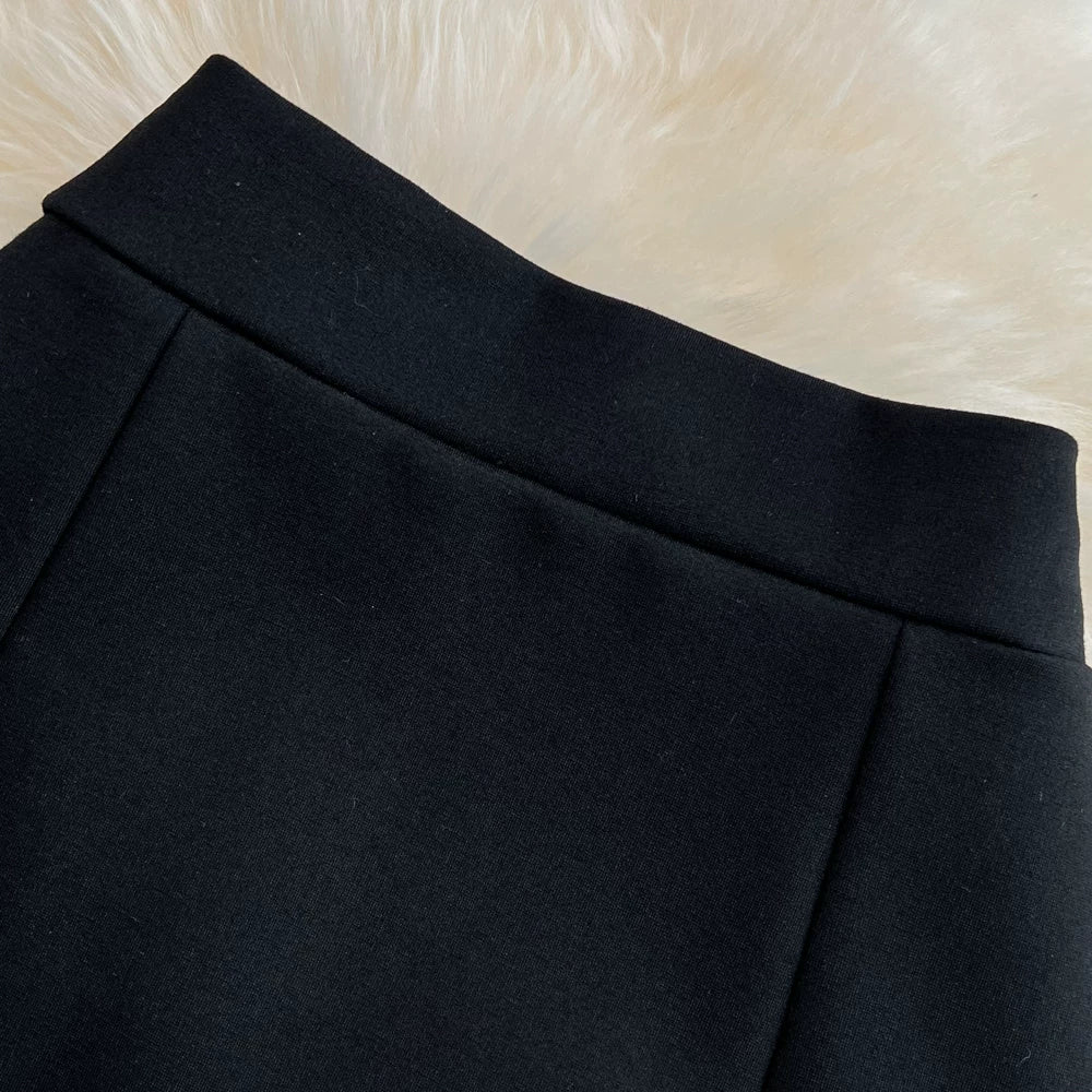 Summer Solid Tassel A-Line Skirt Women Casual High Waist Midi Skirts for Girls Sexy Skirt Clothes Women Wholesale