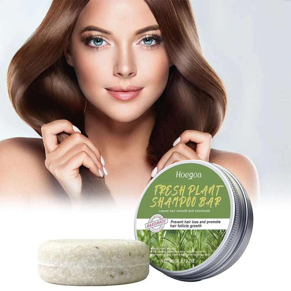 Rosemary Hair Loss Shampoo Soap Deep Cleansing For Hair & Scalp Massage,Strengthen Hair Roots Dry Damaged Hair Treatment Soap