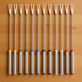 Fondue Fork Stainless Steel 12pcs 24cm with Heat Resistant Grip for Cheese Desserts Fruits Baking Roasting Kitchen Use
