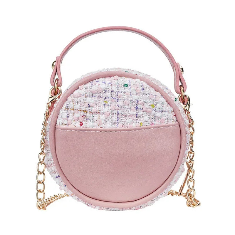 New Women Bag Lady Little Girls Toddler Princess Lovely Bag Kids Baby Messenger Shoulder Crossbody Flower Bag