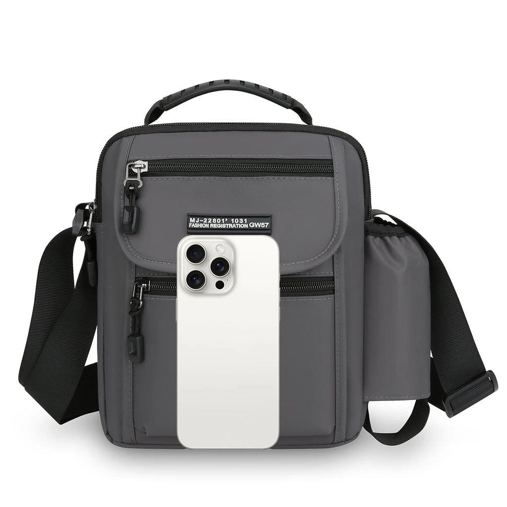 Men Bags Handbag High Quality Crossbody Bag for Men Stylish Men's Handbag Shoulder Bag with Bottle Pocket
