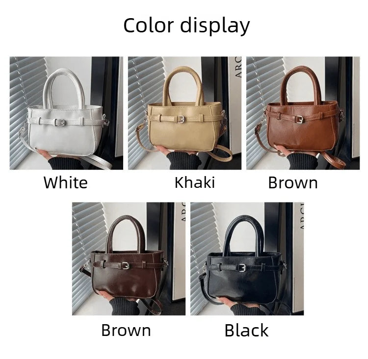 Handbag Girls Trend Fashion Korean Small Square Bag Premium Versatile Shoulder Crossbody Bag