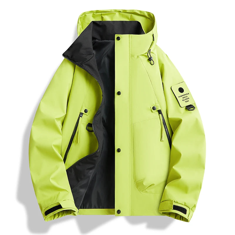 Spring jacket outdoor windproof and waterproof cotton-padded jacket sports jacket mountaineering suit rider jacket men's jacket