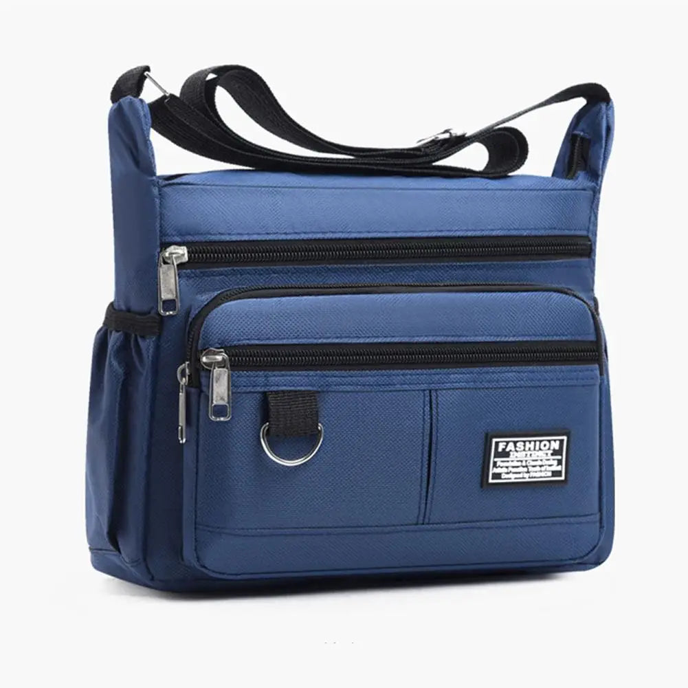 Men's Messenger Bag Men Crossbody Bag Single Shoulder Bags Big Capacity Storage Bag Multi-Pockets Business Crossbody Bags
