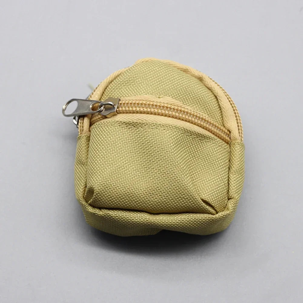 HOT Cute For Labubu Doll Canvas Backpack Simulation Pet Bag for 15/17cm Dolls Cute Doll Accessories