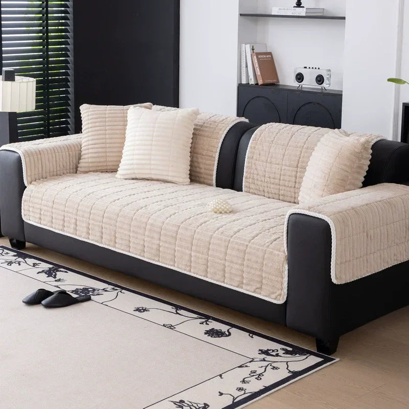 Sofa Cover Cloth Towel Full Cover Four Seasons Universal Sofa Cushion 2025 New Non-slip Leather Sofa Cover