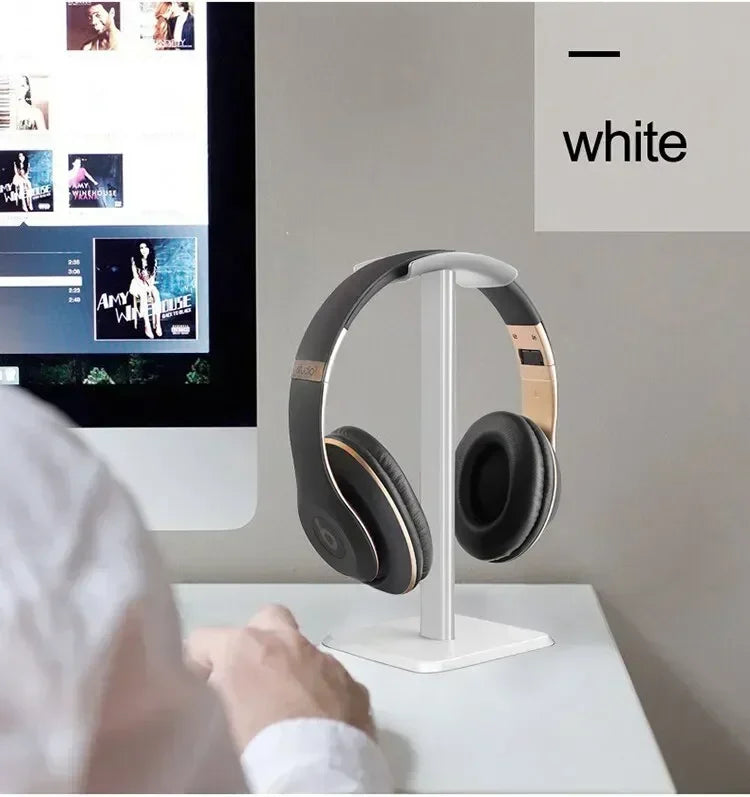 VIKEFON Headphone Stand Desktop Headset Holder-Desk Earphone Stand for All Headsets Such as Airpods Max HyperX Gaming Headphones
