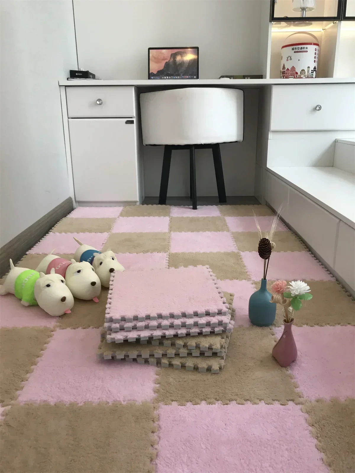 Children's Room Activity Mat Baby Household Non-slip Crawling Mat EVA Foam Puzzle Carpet Bedroom Living Room Decoration