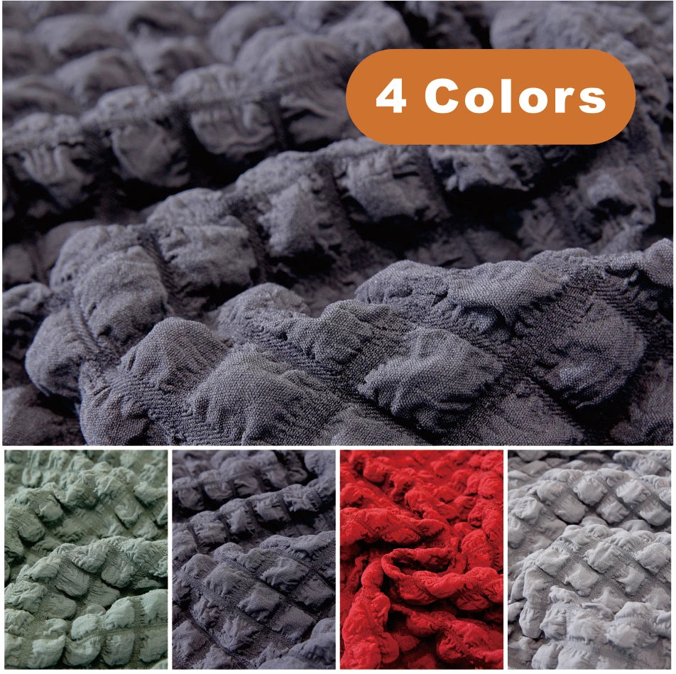 Breathable & soft sofa cover with three-dimensional design elastic stretch anti slip washable suitable for all seasons