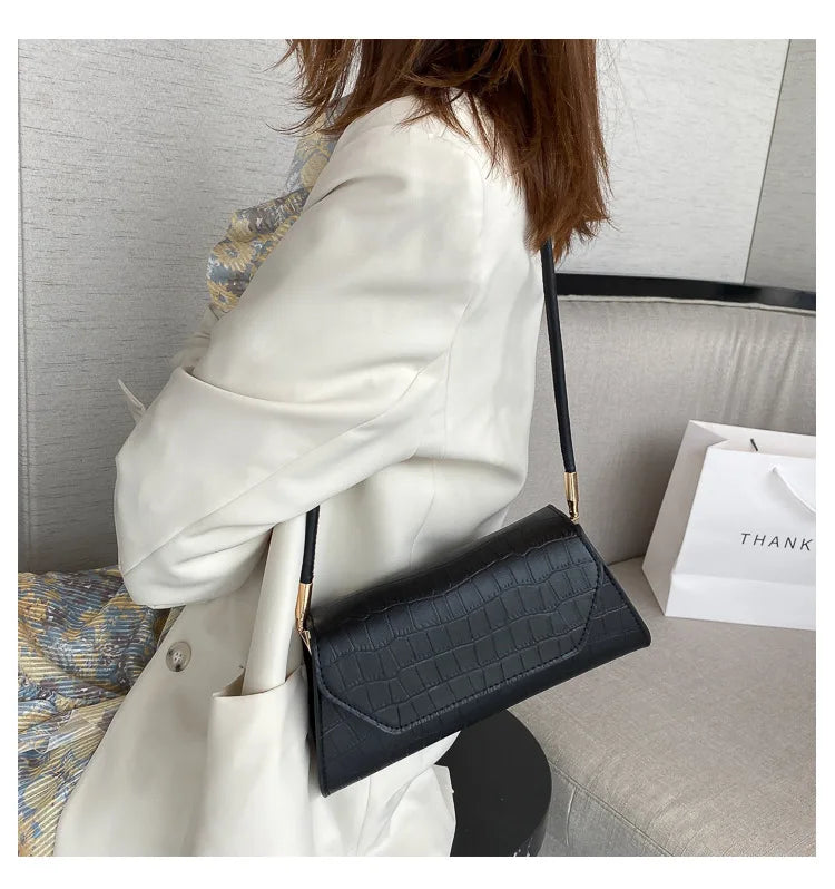 Women's Handbag, 2025 New Korean Style Fashionable Shoulder Bag, Popular Versatile Casual Crossbody Bags