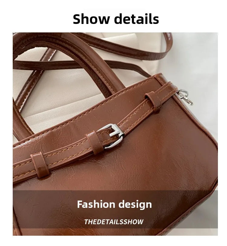 Handbag Girls Trend Fashion Korean Small Square Bag Premium Versatile Shoulder Crossbody Bag