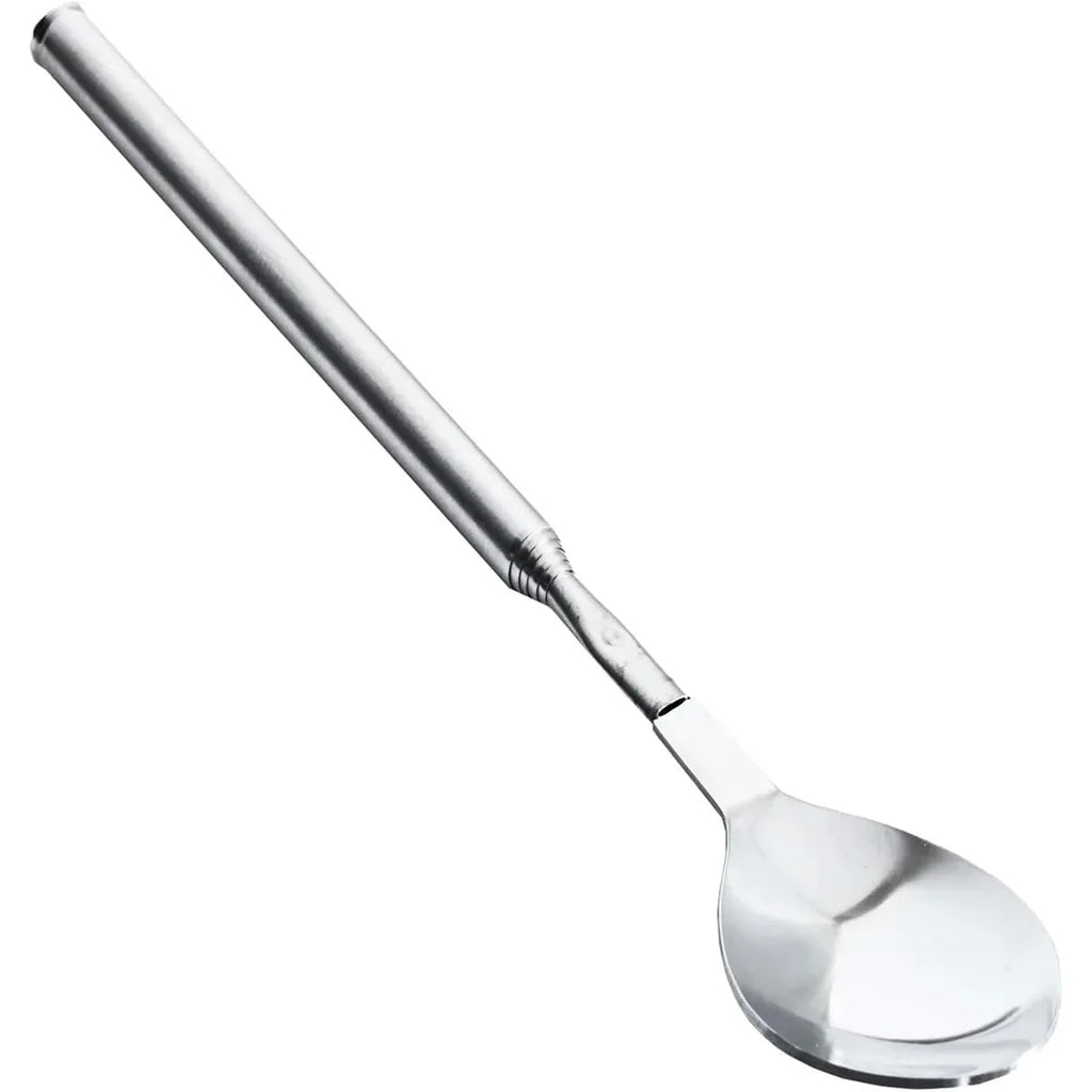 Retro Fork  BBQ Telescopic Extendable Dinner Fruit Dessert Long Handle Fork Stainless Steel Cutlery  Fork Tableware Bento Box