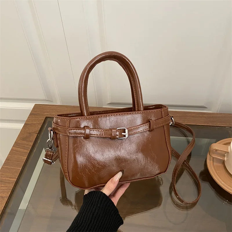 Handbag Girls Trend Fashion Korean Small Square Bag Premium Versatile Shoulder Crossbody Bag