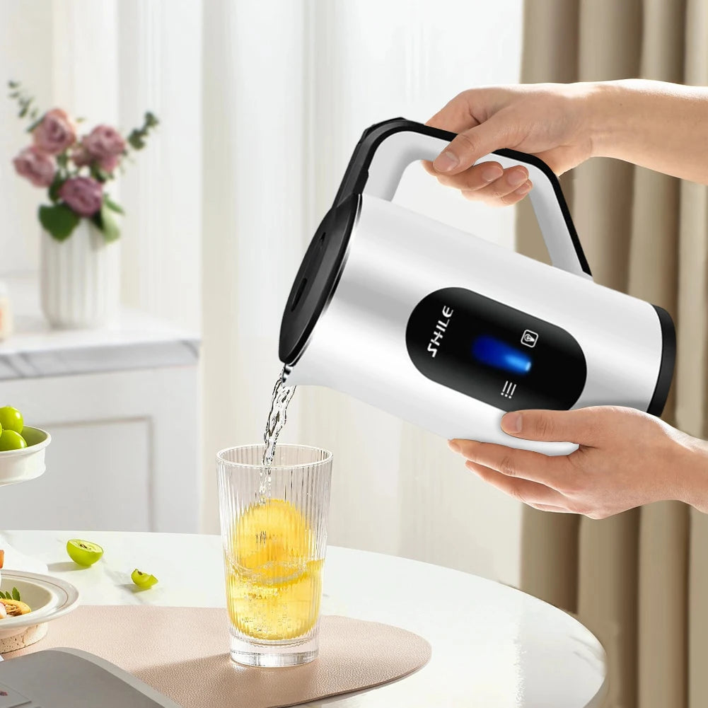 3L Stainless Steel Electric Digital Display Hot Water Boiler 1500W Fast Boil Multifunctional Tea Pot for Making Tea and Coffee