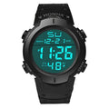 Men Sport LED Watches Men Digital Clock Multi-Functional Rubber Man Fitness Athlete Timekeeping Electronic Watch Reloj