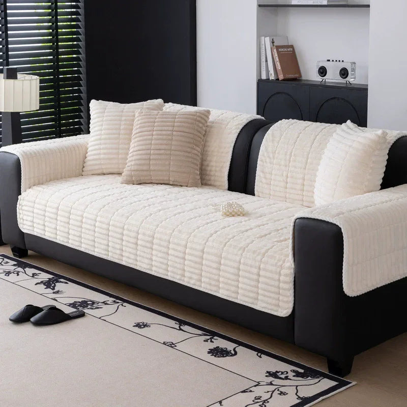 Sofa Cover Cloth Towel Full Cover Four Seasons Universal Sofa Cushion 2025 New Non-slip Leather Sofa Cover