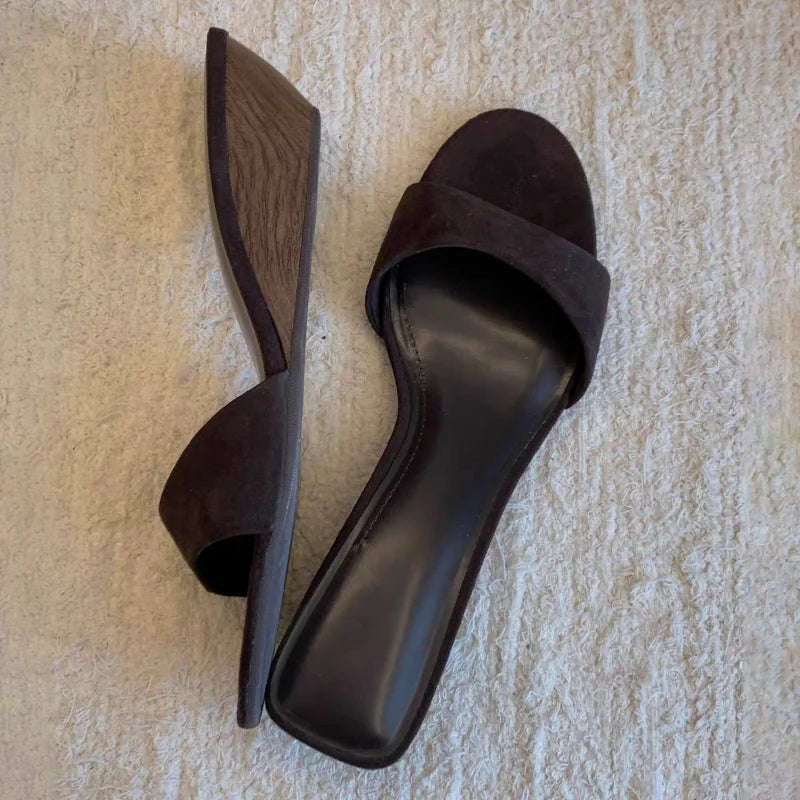 Sandals With Platform For Women New 2025 Brand Sandals Luxury Wedge Sandals Platform Sandals Simple Versatile Fashion Sandals