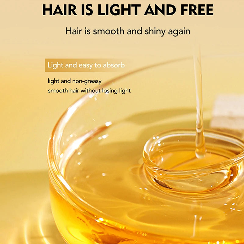 Hair Care Essential Oil Spray, Nourishing & Repair, Smooth Shiny Finish, Long-Lasting Fragrance, Easy Use for All Hair Types