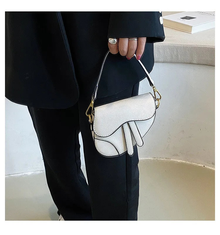 Fashion Children's Bags Ins Girls Niche Messenger Bag Retro Portable Saddle Bag Baby Kids Shoulder Bag Accessories Handbag BM092