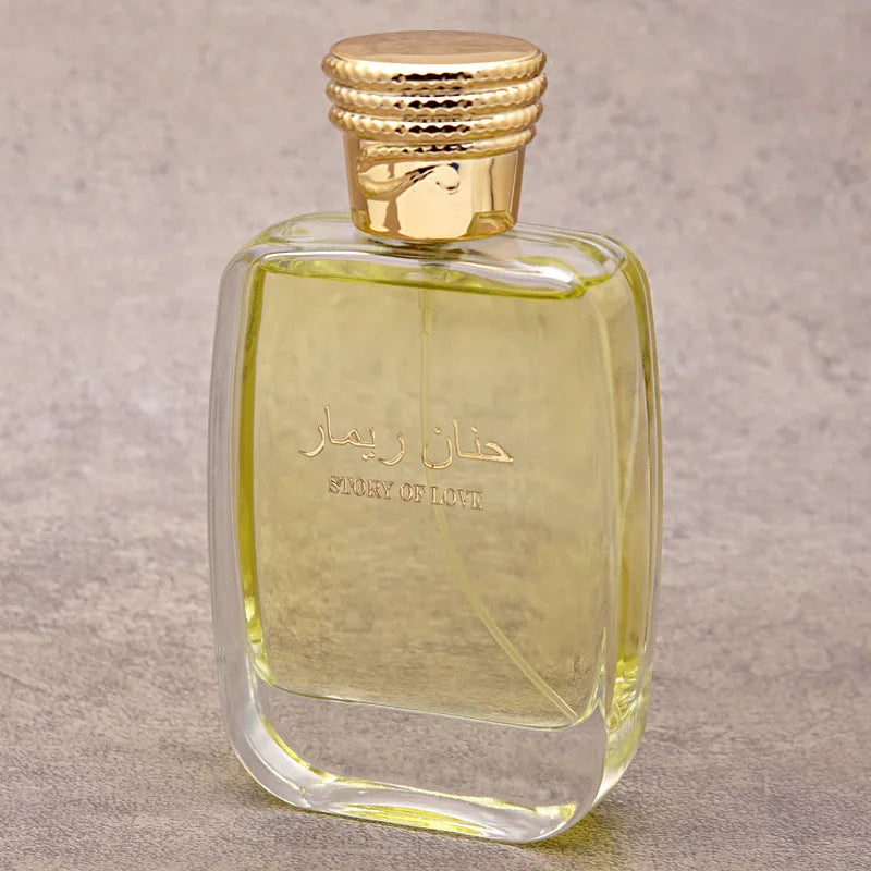 Arabic Brand Fragrant Fruit Lemon Jasmine Woody Charm Cologne Perfume Long-lasting Business Men's Daily Neutral Fragrance Spray