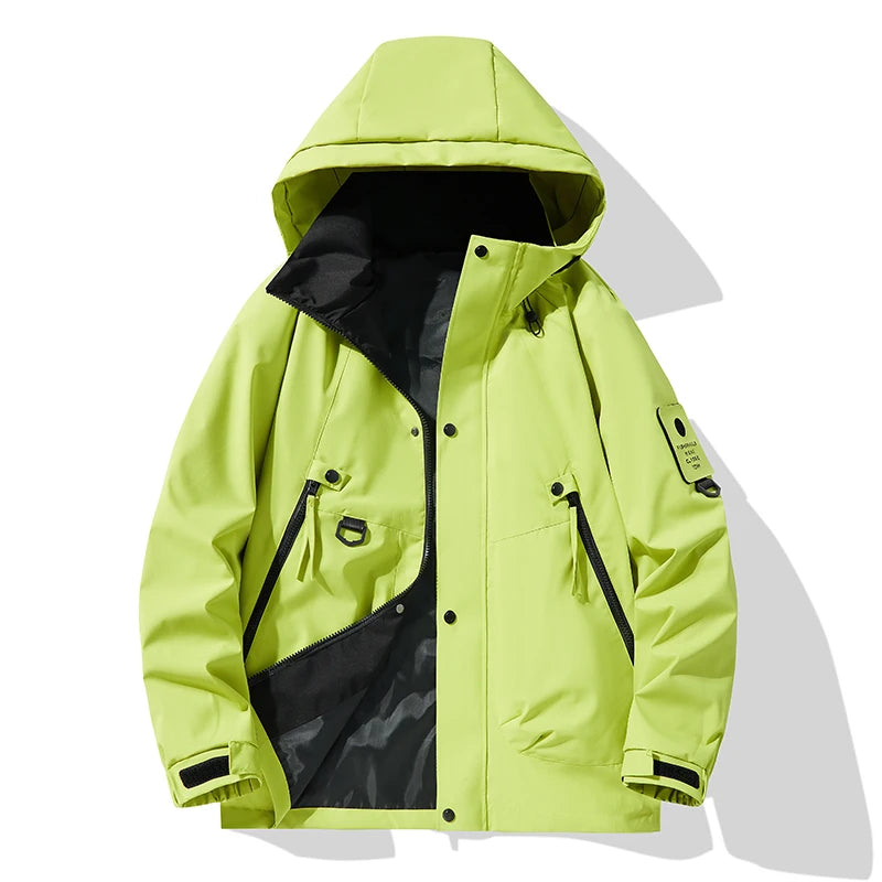 Spring jacket outdoor windproof and waterproof cotton-padded jacket sports jacket mountaineering suit rider jacket men's jacket