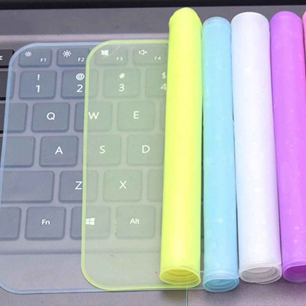 Universal Laptop Cover Keyboard Skin Dustproof Waterproof Personalized Silicone Protector Generic Notebook 12-14 inch 15-17 inch
