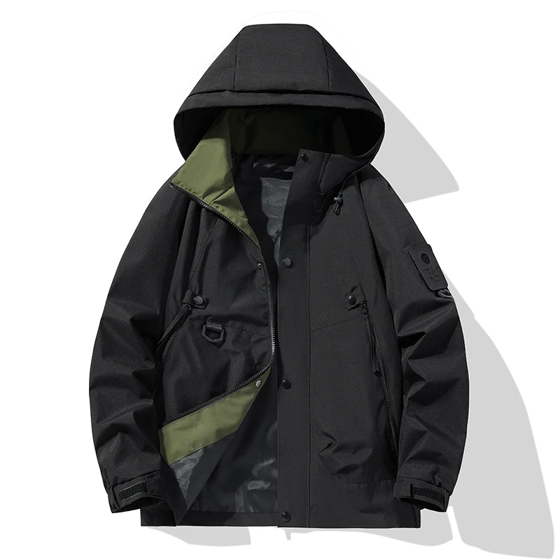 Spring jacket outdoor windproof and waterproof cotton-padded jacket sports jacket mountaineering suit rider jacket men's jacket