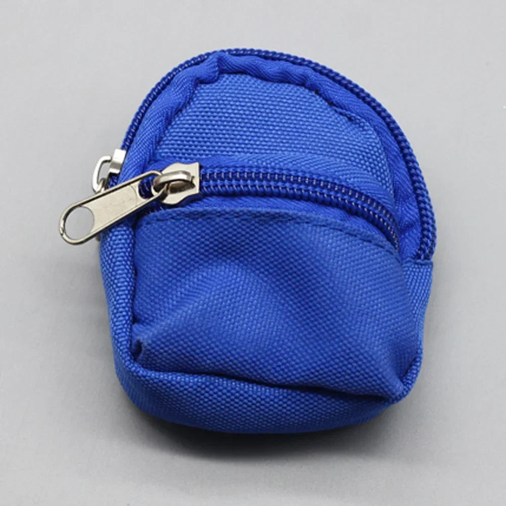 HOT Cute For Labubu Doll Canvas Backpack Simulation Pet Bag for 15/17cm Dolls Cute Doll Accessories