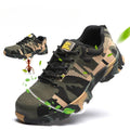 Safety Shoes Work Sneakers Steel Toe Men Women Anti Smash  Shoes Light BreathablePuncture Proof Work Boots Indestructible Safety