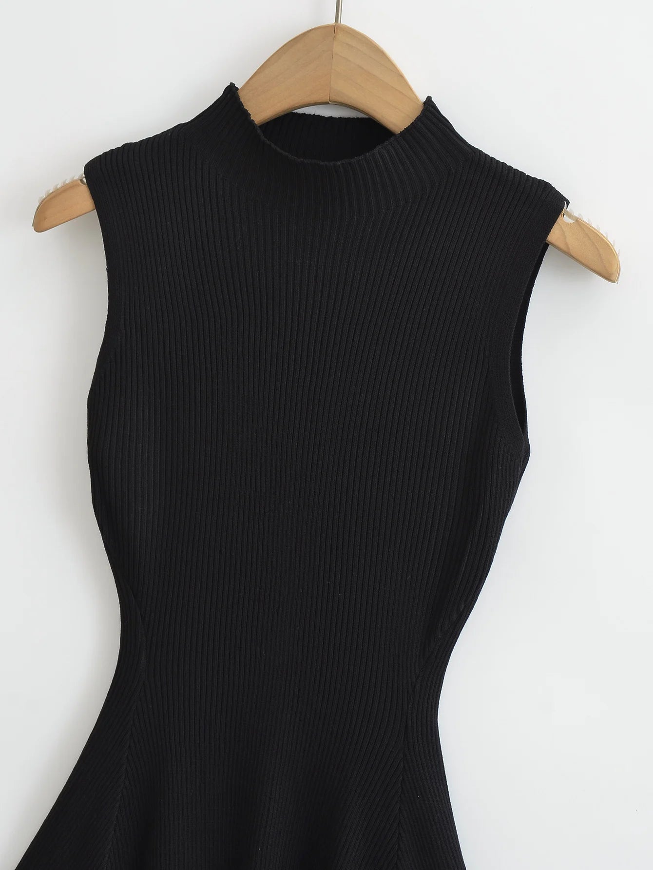 Summer Dresses for Women 2023 Sexy Sleeveless Knitted Dress Vestido Pullover Bodycon Mini Dress