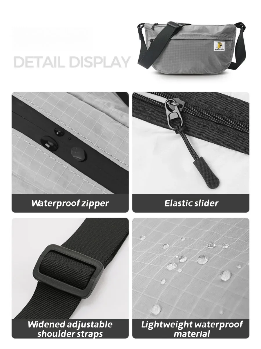 Casual Crossbody Bags For Men Women Shoulder Messenger Bag Large Capacity Small Fashion Travel Handbag Boys Girls Sling Bag