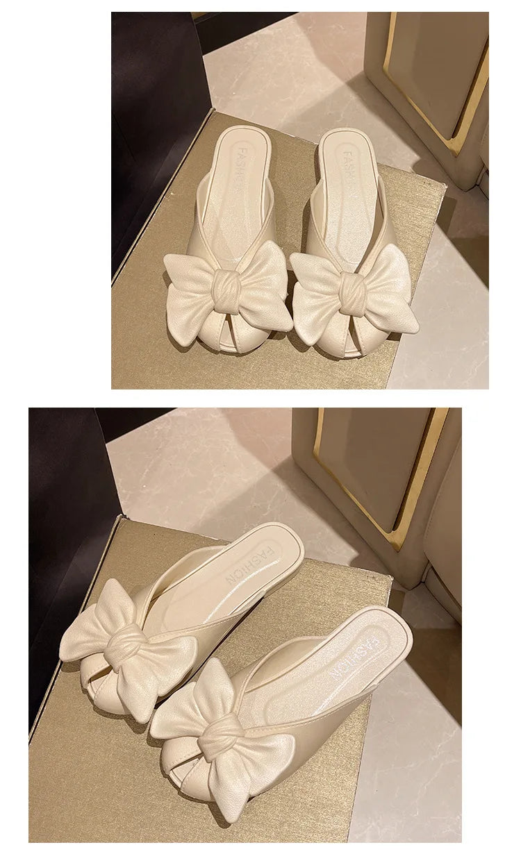 Women's Sandals Blin Blin Sweet Summer Sandals Shoes Women New Flat Sandals Beach Slippers For Summer Footwear Chaussures Femme