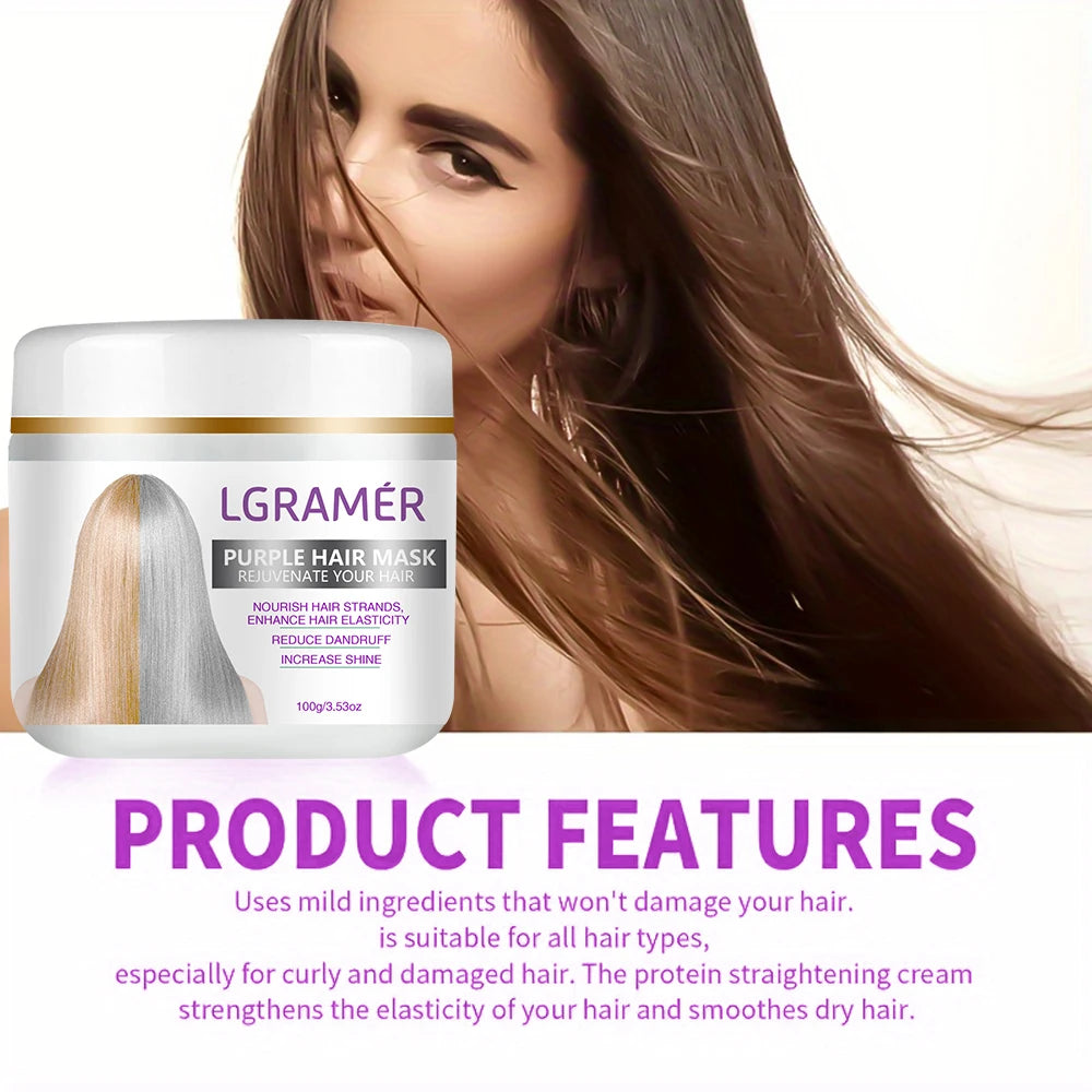 Hair Repairs Hair Mask Repair Damaged Dry Frizzy Curly Hair Treatment Hairs Conditioner Moisturize Shiny Essential Nourishing