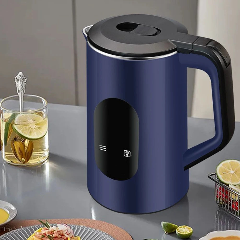 3L Stainless Steel Electric Digital Display Hot Water Boiler 1500W Fast Boil Multifunctional Tea Pot for Making Tea and Coffee