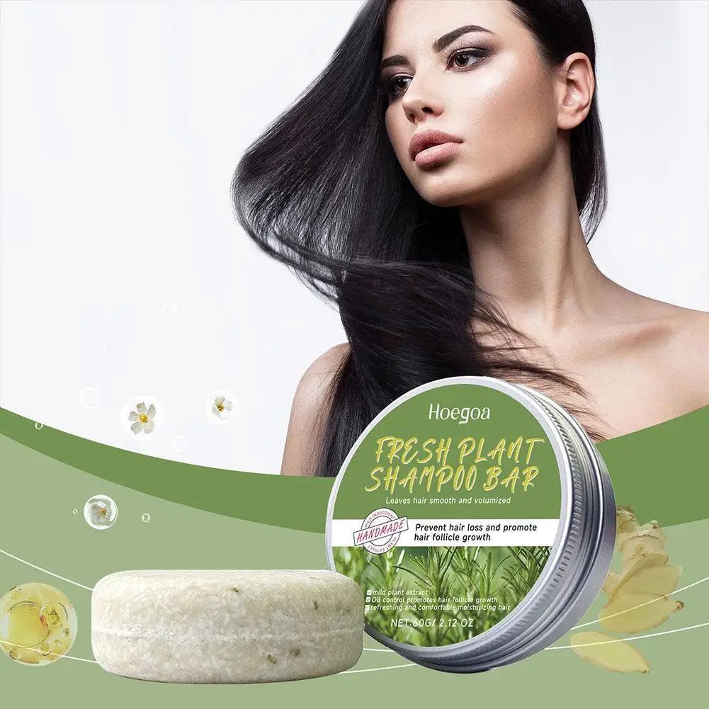 Rosemary Hair Loss Shampoo Soap Deep Cleansing For Hair & Scalp Massage,Strengthen Hair Roots Dry Damaged Hair Treatment Soap