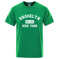 Mens 1631 New York Letter Print T-Shirt  Casual Loose T-Shirts Summer Cotton Tops Fashion Breathable Tee Clothing